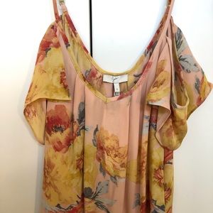Joie cold shoulder tank